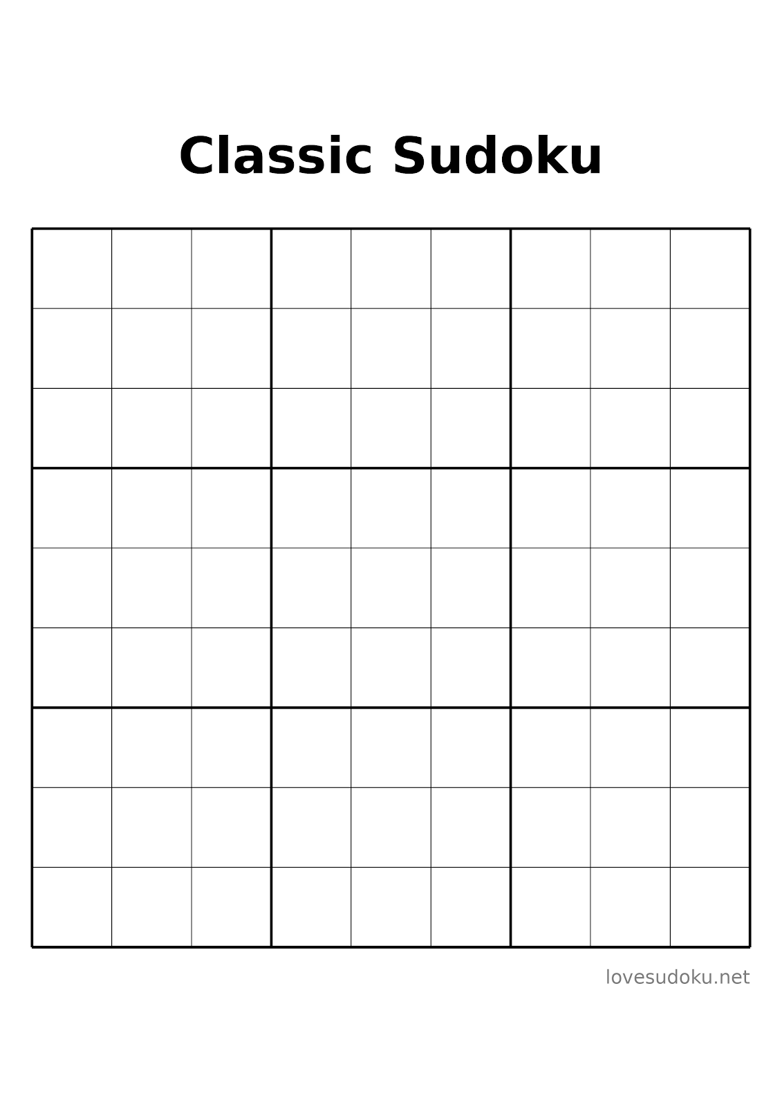 easy sudoku puzzles to print
